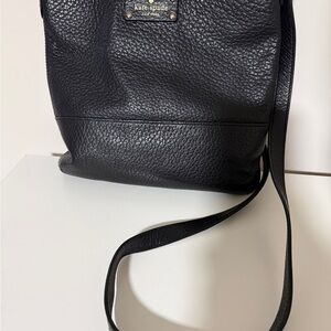 Kate Spade Textured Black Shoulder Bag